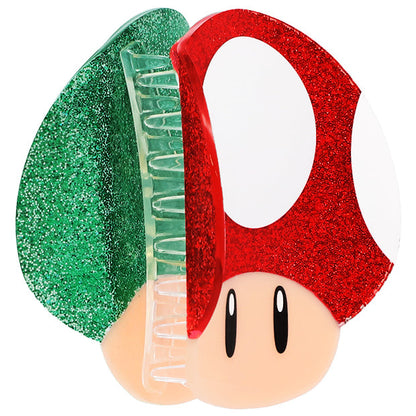 Super Mario Mushroom Hair Clip