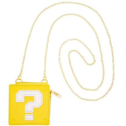 Super Nintendo World Question Block Bag Necklace