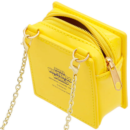 Super Nintendo World Question Block Bag Necklace