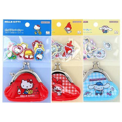 Japan｜Sanrio Pop Deco Party Petit Purse Flake Sticker
