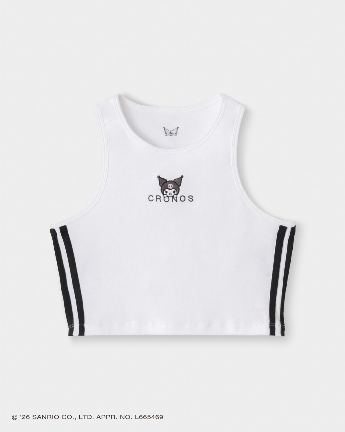 CRONOS x KUROMI Tank Top White front