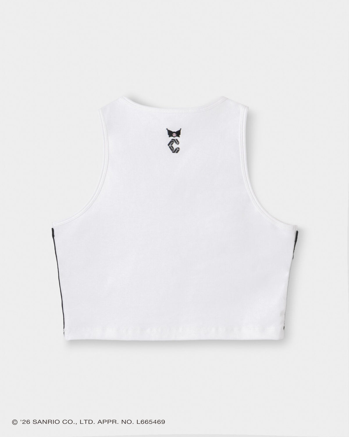 CRONOS x KUROMI Tank Top White back
