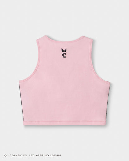 CRONOS x KUROMI Tank Top Pink back