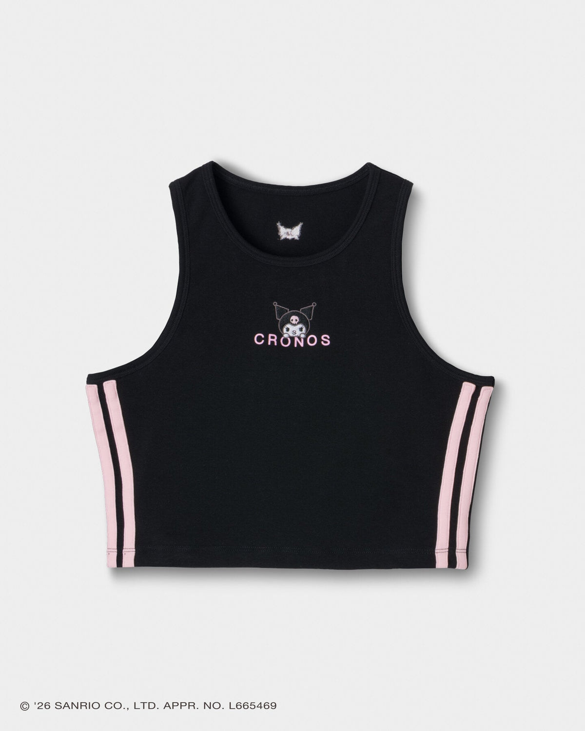 CRONOS x Kuromi Tank Top Black