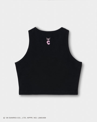 CRONOS x Kuromi Tank Top Black