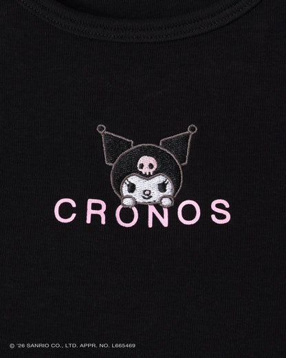 CRONOS x Kuromi Tank Top Black
