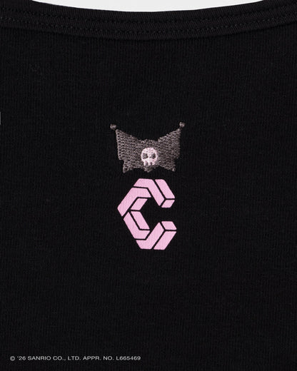 CRONOS x Kuromi Tank Top Black