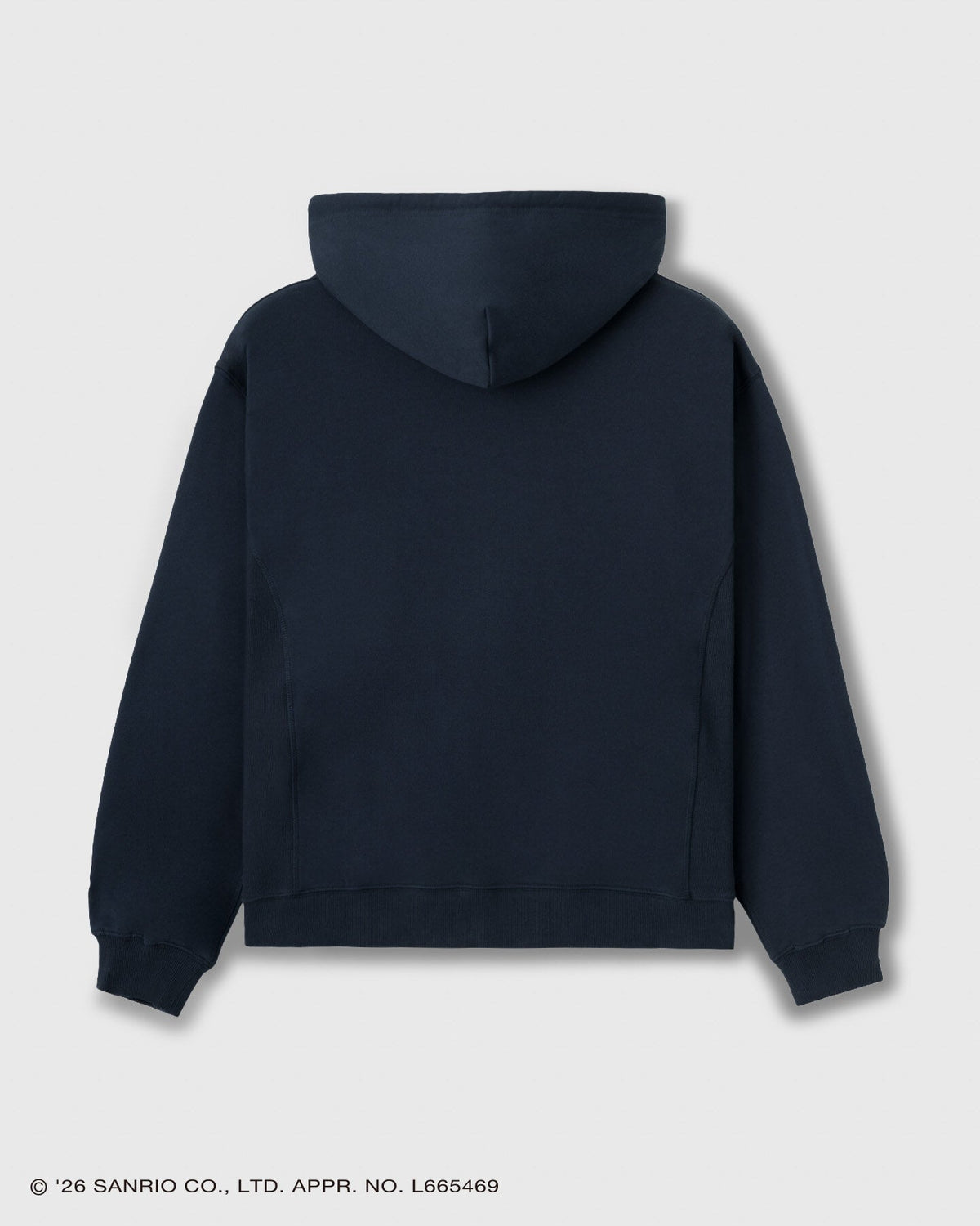 CRONOS × HELLO KITTY Hoodie Navy back