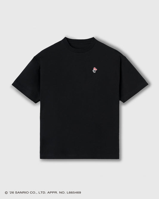 CRONOS × HELLO KITTY Big Tee Black front