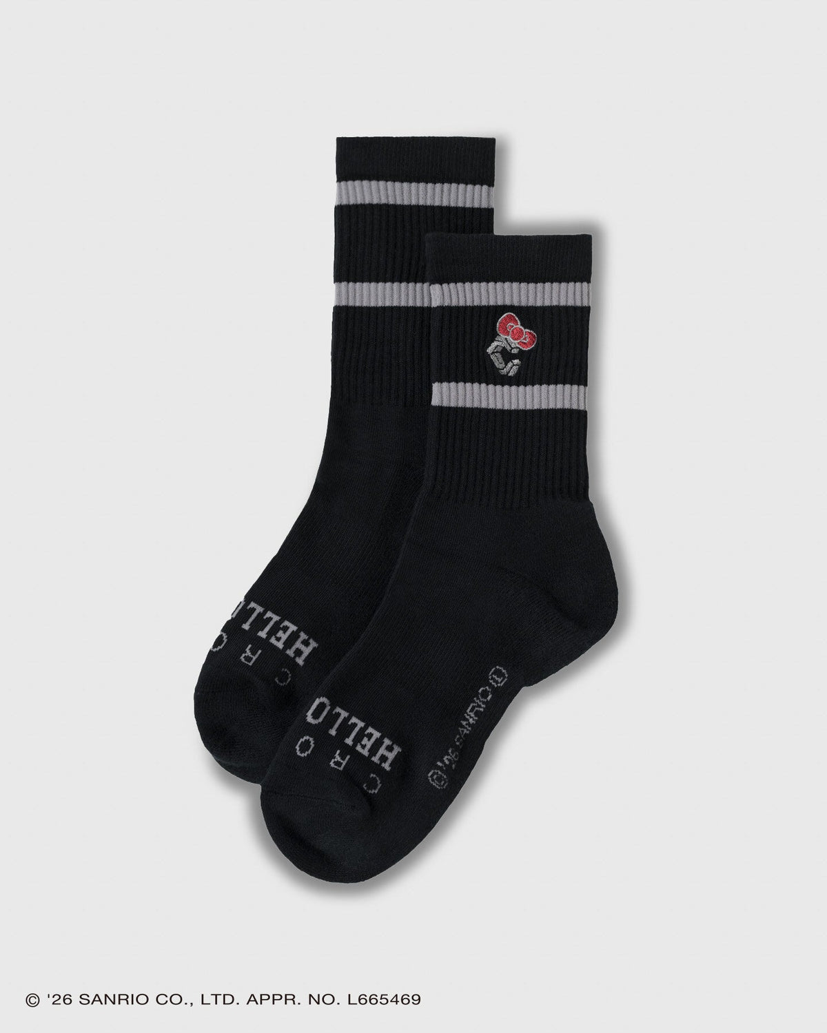 CRONOS x Hello Kitty Socks Black