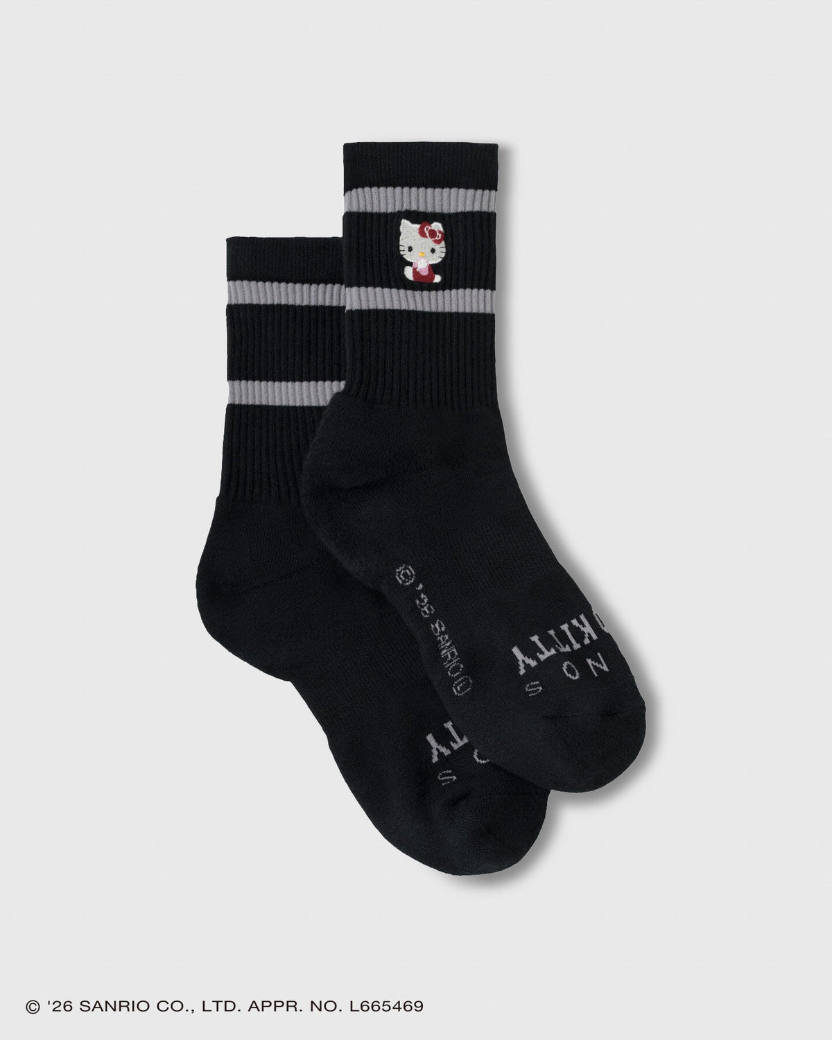 CRONOS x Hello Kitty Socks Black