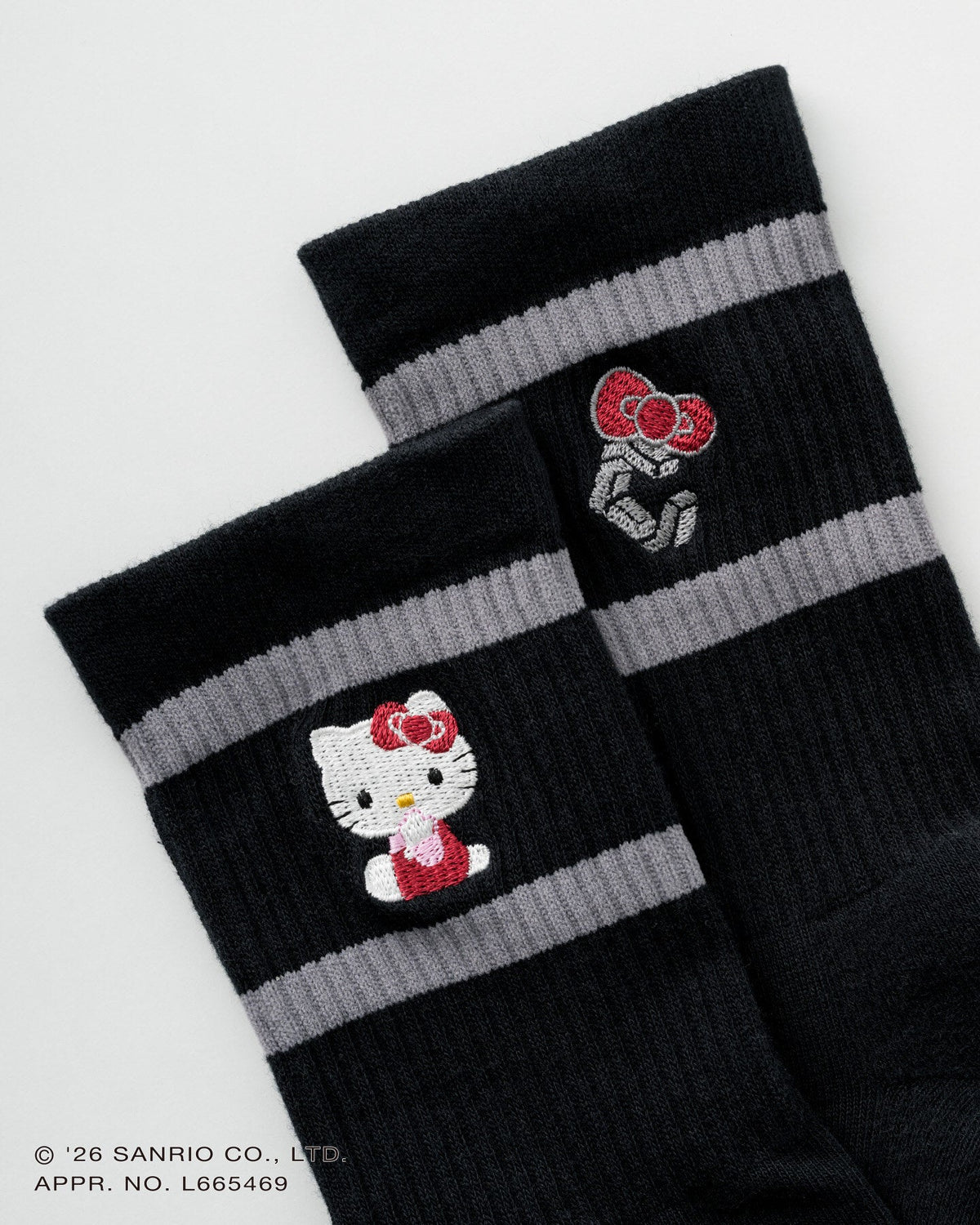 CRONOS x Hello Kitty Socks Black
