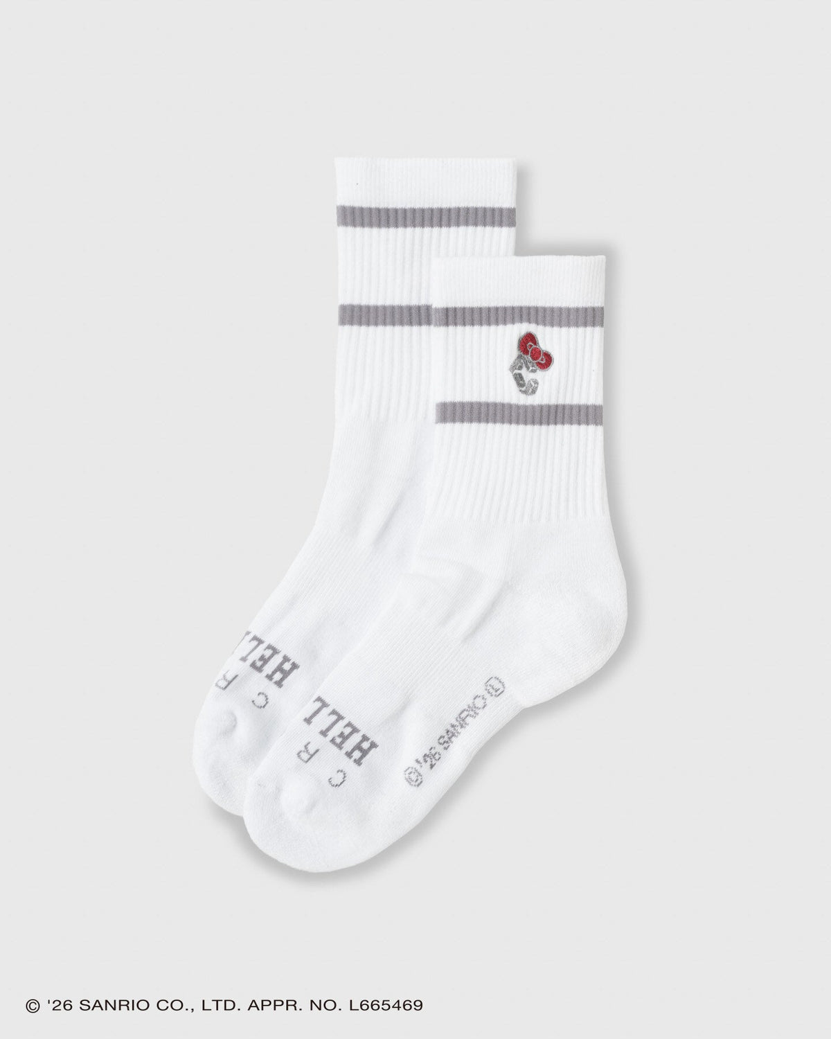 CRONOS x Hello Kitty Socks White