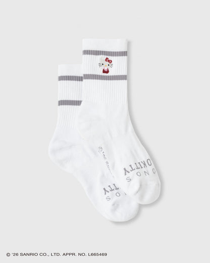 CRONOS x Hello Kitty Socks White