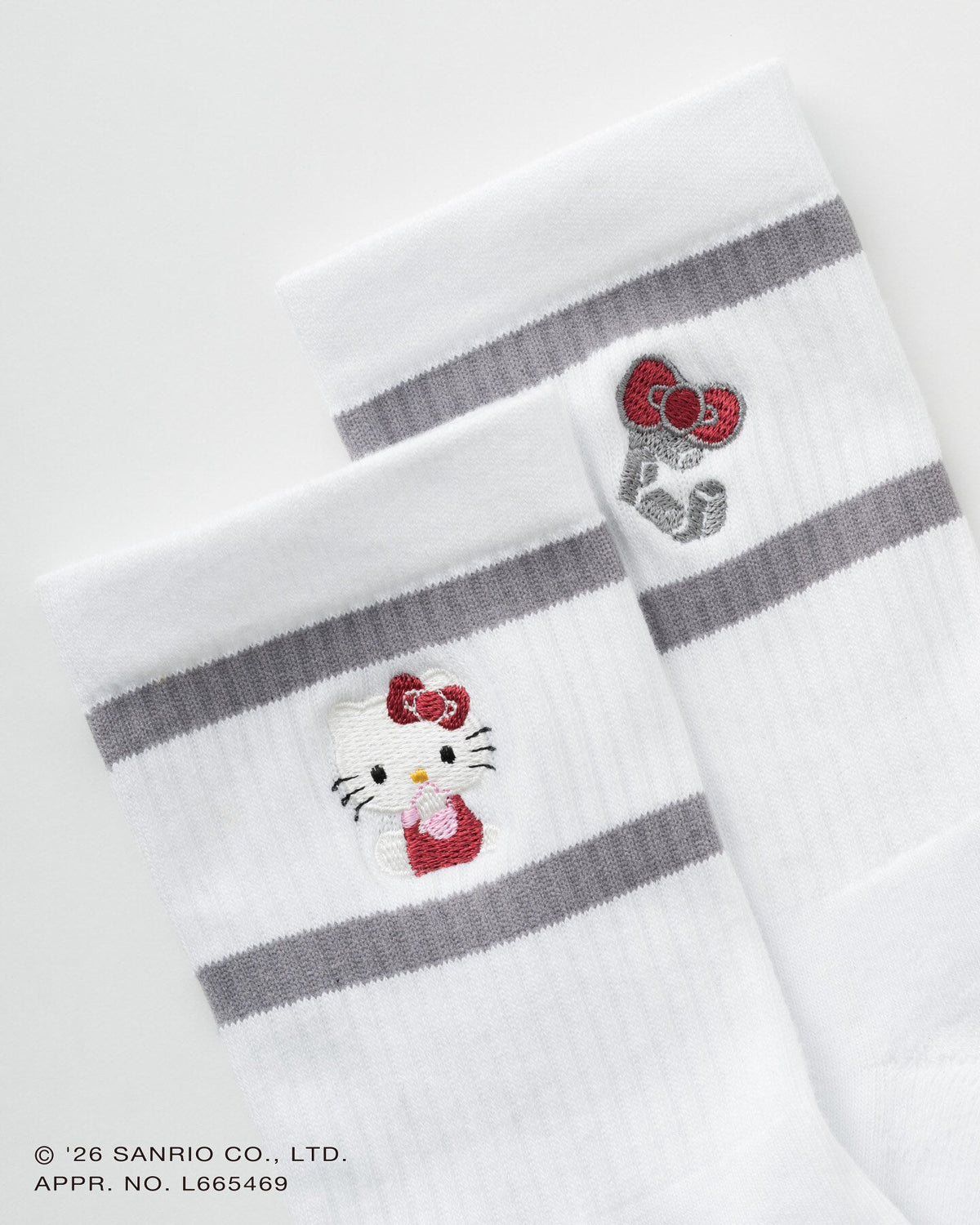 CRONOS x Hello Kitty Socks White