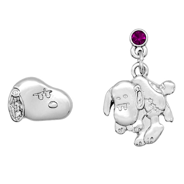 Peanuts Snoopy & Charlie Brown Halloween Jewelry Stand & Earrings Set