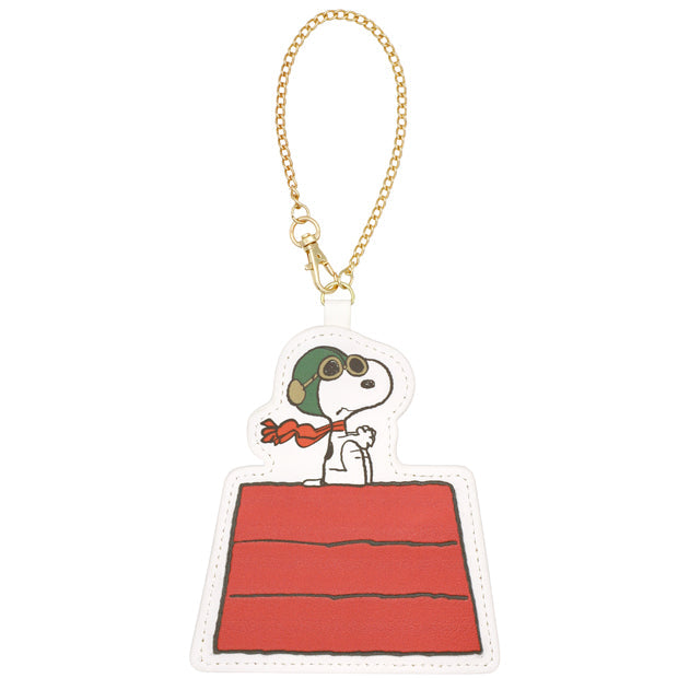 Snoopy & Woodstock Flying Ace Pouch Keychain