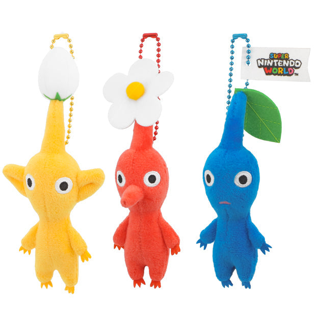 Pikmin Mascot Keychain Set