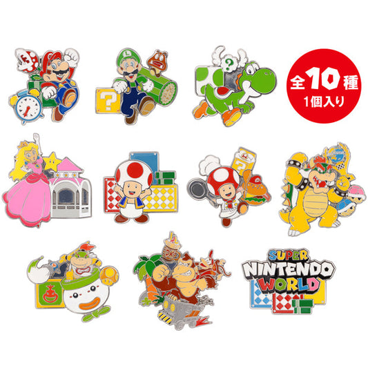 Super Nintendo World Collectible Pin Badge (10 Designs)