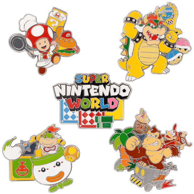 Super Nintendo World Collectible Pin Badge (10 Designs)
