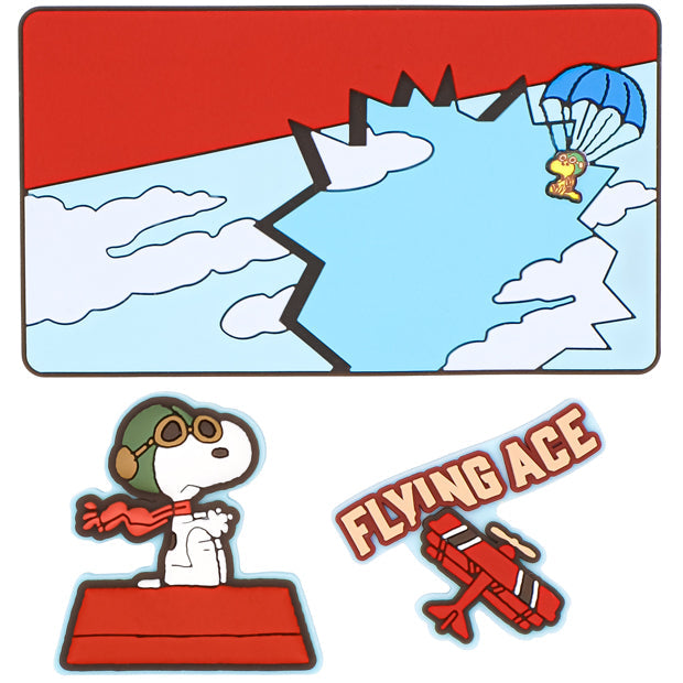 Snoopy Flying Ace Magnet Set (3 Pieces)