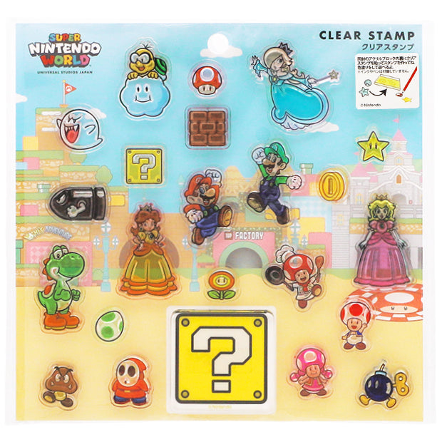 Super Nintendo World Mario Kart Acrylic Stamp Set