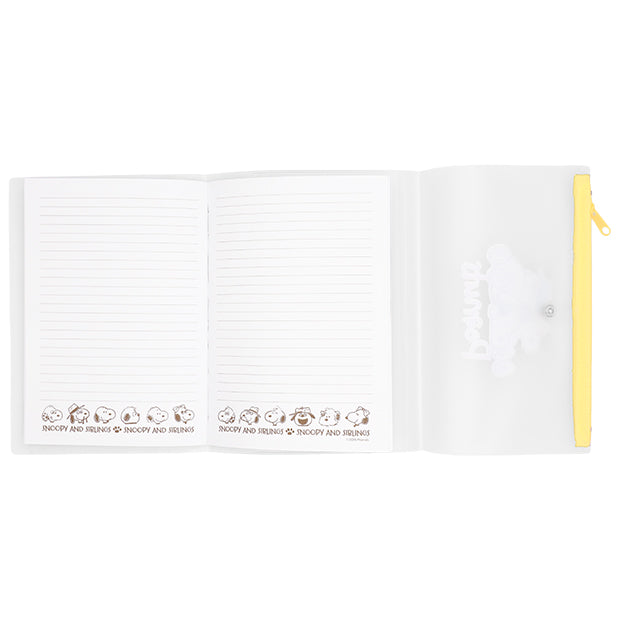 Peanuts Notebook with Zipper Case