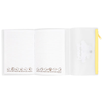 Peanuts Notebook with Zipper Case