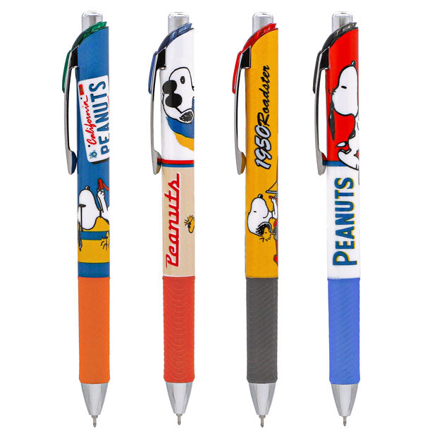 Snoopy & Woodstock Ballpoint Pen Set (4 Pens)