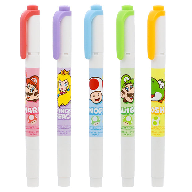 Super Nintendo World Highlighter Pen Set (5)