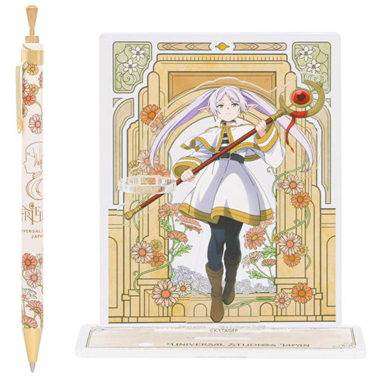 Frieren Acrylic Pen Stand with Ballpoint Pen