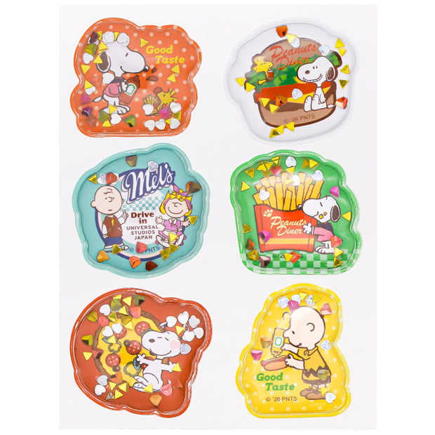 Peanuts Character Sticker Set 6 Pieces
