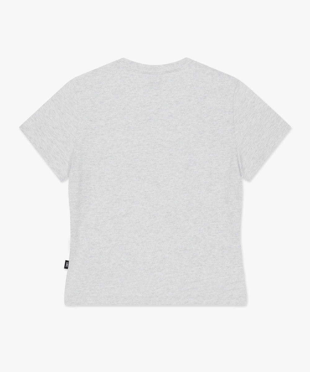Pokémon Pixel Art WM Pikachu FN OG Tee Light Heather Gray