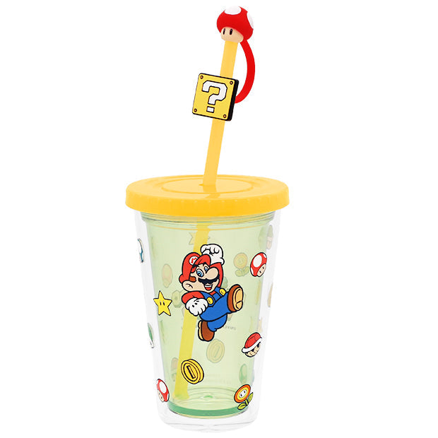 Super Nintendo World Straw Tumbler