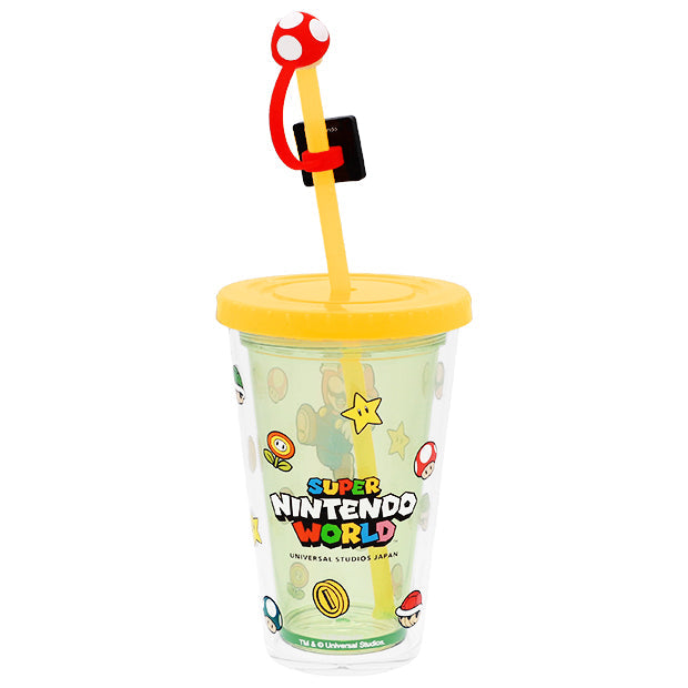 Super Nintendo World Straw Tumbler