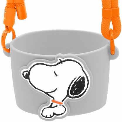 Peanuts Snoopy & Woodstock Stainless Steel Tumbler with Sleeve and Straw