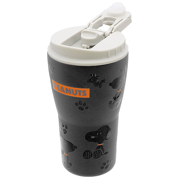 Peanuts Snoopy & Woodstock Stainless Steel Tumbler with Sleeve and Straw