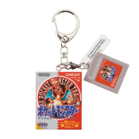 Pokémon Package & Cartridge Keychain Collection 1996-2002