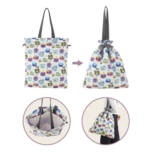 Pokémon Mogu Mogu Watching Drawstring Tote Bag