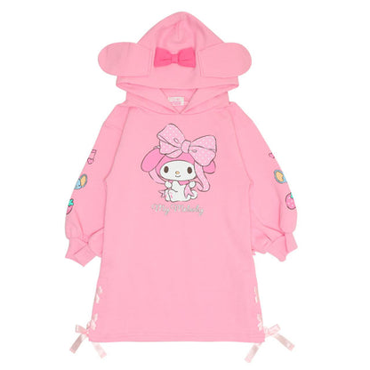 日本Sanrio 親子裝母女裝絲帶衞衣連身裙 - 小童 100-130cm