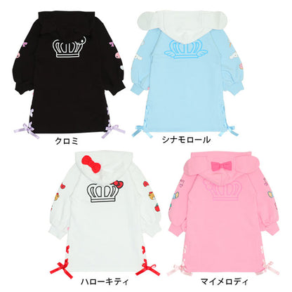 日本Sanrio 親子裝母女裝絲帶衞衣連身裙 - 小童 100-130cm