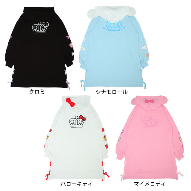 日本Sanrio 親子裝母女裝絲帶衞衣連身裙 - 大人 free size