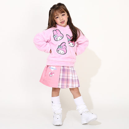 日本Sanrio 毛毛衛衣 連帽衫 hoodies 90-140cm