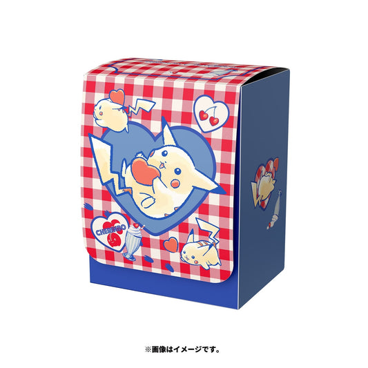 Pokémon Card Game Pikachu and Heart Deck Case