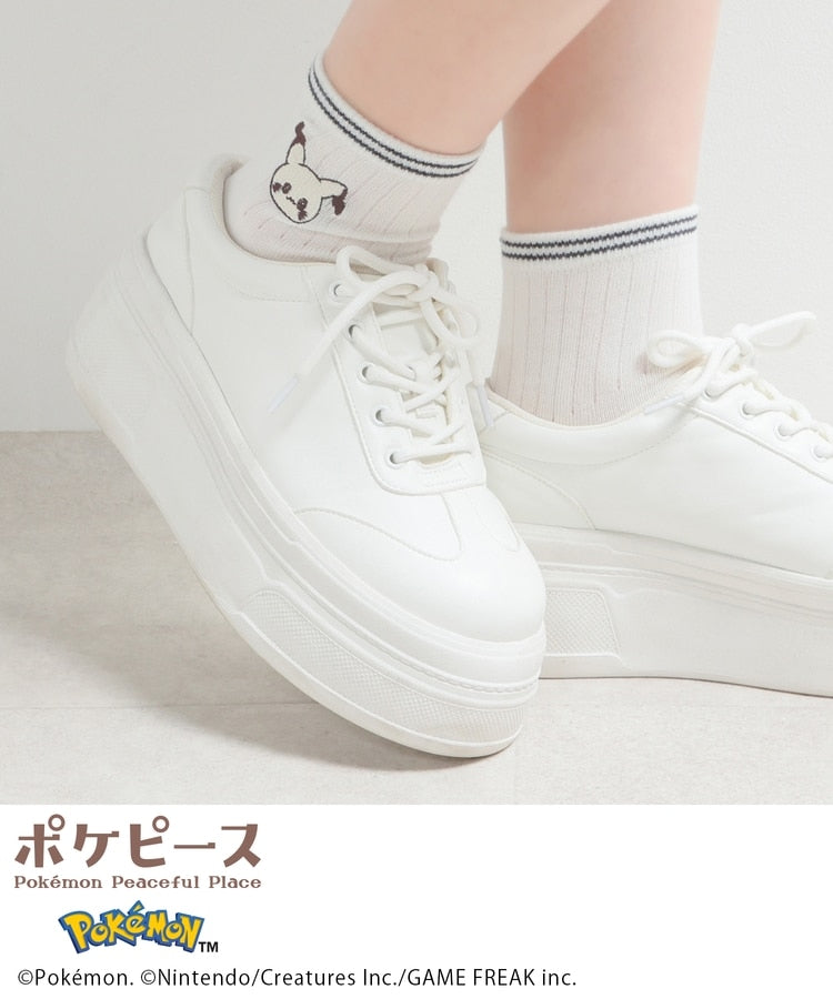 Japan｜ Poképeace White Socks