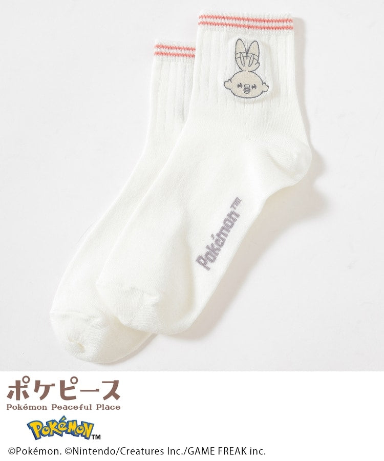 Japan｜ Poképeace White Socks
