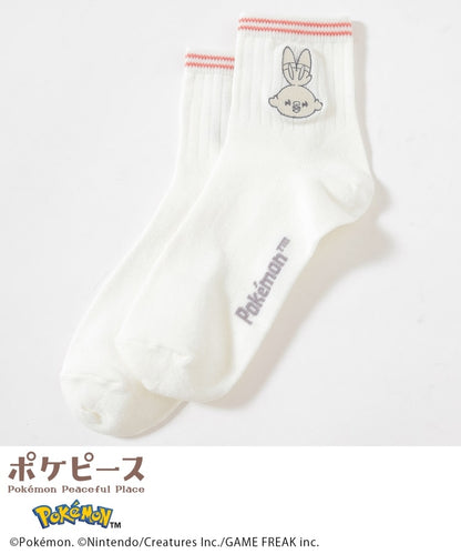 Japan｜ Poképeace White Socks
