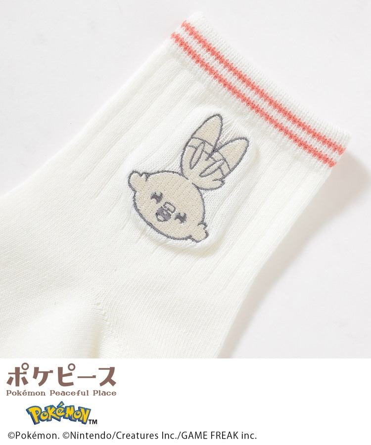 Japan｜ Poképeace White Socks