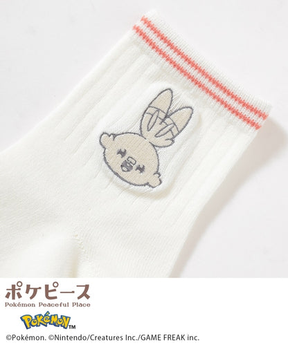 Japan｜ Poképeace White Socks