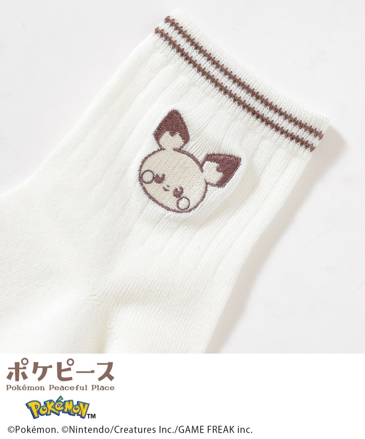 Japan｜ Poképeace White Socks